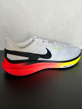Nike Structure 25 White/Bright Crimson/Volt/Black, HF4913-100, Men’s Size 12.5